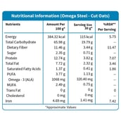 4 - Neuherbs Omega Steel - Cut Oats with Chia Seeds,  400 g  Unflavoured