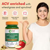 3 - Pure Nutrition Apple Cider Vinegar, 60 veggie capsule(s) Unflavoured