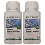1 - Amway Nutrilite Salmon Omega-3 (Pack of 2),  30 softgels 