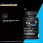 5 - HRX AGame Power-Vit Daily Multivitamin,  60 tablet(s)  Unflavoured 