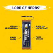 6 - MuscleBlaze Workout Coffee,  30 sachets/pack  Hazelnut Coffee with Herbs