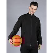 2 - John Ally Winter Gym Jacket for Men,  Black  XL 