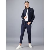 7 - John Ally Winter Gym Jacket for Women, Navy Blue XL