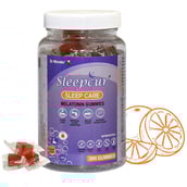 2 - Dr Wonder Sleepcur Melatonin,  30 gummies  Orange 