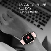 3 - Gionee GSW5 Smartwatch,  Pink  Free Size 