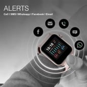 4 - Gionee GSW5 Smartwatch,  Pink  Free Size 