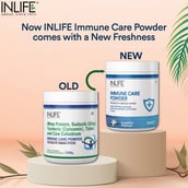 2 - INLIFE Whey Protein Guduchi (Giloy) Curcumin Tulsi Immunity Care Booster Powder,  0.66 lb 