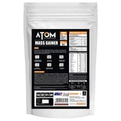 2 - Asitis Nutrition ATOM Mass Gainer,  1.1 lb  Double Rich Chocolate 