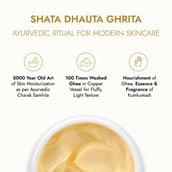 3 - Kapiva Ghee Kumkumadi Body Butter,  100 g  with Red Sandalwood & Almond Oil 