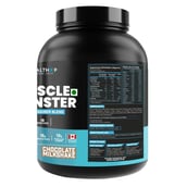 2 - HealthXP Muscle Monster Mass Gainer,  6 lb  Chocolate Milkshake 