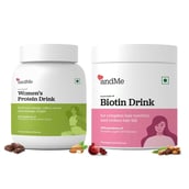 1 - andMe Women's Protein and Biotin Drink Combo,  2 Piece(s)/Pack  Choco Almond & Pomegranate 