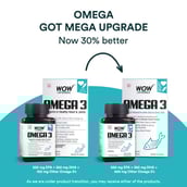 5 - Wow Life Science Omega 3,  60 Soflets 