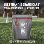 4 - Isopure 100% Whey Protein Isolate with Less Than 1.5 Grams Carbs,  1.1 lb  Cookies & Cream 