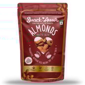 1 - SnackAmor Roasted Salted Almonds,  170 g  Unflavoured 