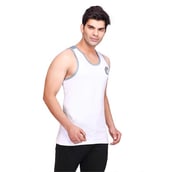 Omtex Ghost Stringer for Men,  White  Large 
