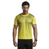 Omtex Active Wear T-Shirts - 1602, Yellow Large