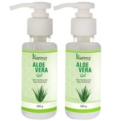 Kazima Aloe Vera Gel, 200 g All Skin Type (Pack of 2)