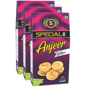 1 - Special Choice Anjeer (Dry Figs),  250 g  Unflavoured Silver Vacuum Pack (Pack of 3) 