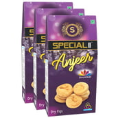 1 - Special Choice Anjeer (Dry Figs), 250 g Unflavoured Diamond Vacuum Pack (Pack of 3)