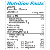 3 - Special Choice Cashew Nuts (Big 240), Roasted & Salted (Pack of 4) 250 g