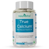 1 - Neuherbs True Calcium,  60 tablet(s)  Unflavoured 
