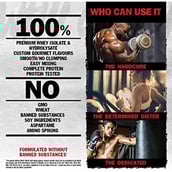 6 - Mutant ISO Surge,  5 lb  Triple chocolate 