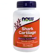 1 - Now Shark Cartilage (750 mg),  100 capsules 