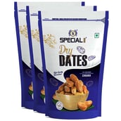 1 - Special Choice Dry Dates (Chuara),  1 kg  Unflavoured (Pack of 3) 