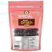 2 - Special Choice Kali Drakh (Black Raisins),  250 g  Seedless (Pack of 3) 