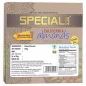 2 - Special Choice California Almonds,  250 g  Vacuum Pack (Pack of 4) 