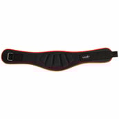 8 - MuscleXP Gym Nylon Padded Weightlifting Belt, Black XL