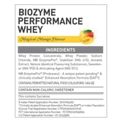 13 - MuscleBlaze Biozyme Performance Whey Protein,  8.8 lb  Magical Mango 