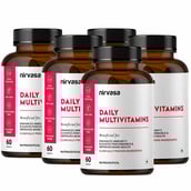 1 - Nirvasa Daily Multivitamin,  60 tablet(s)  Unflavoured (Pack of 5) 