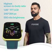 Noise ColorFit Pulse 2 Max Smartwatch,  Jade Green  Free Size 