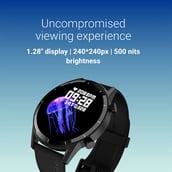 Noise Fit Core 2 Buzz Smartwatch,  Jet Black  Free Size 