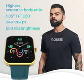 Noise ColorFit Pulse 2 Max Smartwatch, Rose Pink Free Size