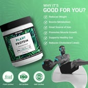 3 - Nirvasa Plant Protein,  0.88 lb  Raw Chocolate 