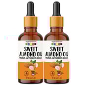 1 - Organix Mantra Sweet Almond Oil - Pack of 2,  30 ml 