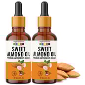 1 - Organix Mantra Sweet Almond Oil - Pack of 2,  30 ml 