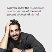 2 - TrueBasics Biotin from Sunflower Seed Extract 10000 mcg,  60 tablet(s)  Unflavoured