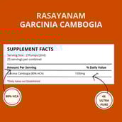 3 - Rasayanam Garcinia Cambogia,  50 ml 