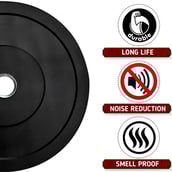 5 - BULLAR 30 kg Rubber Home Gym Set