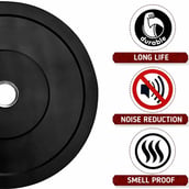 5 - BULLAR 40 kg Rubber Home Gym Set