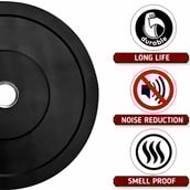 5 - BULLAR 70 kg Rubber Home Gym Set