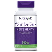1 - Natrol Yohimbe Bark 500mg,  90 capsules 