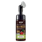 1 - WOW Skin Science Apple Cider Vinegar Foaming Face Wash,  100 ml  Helps Cleanse & Balance Skin (with Built-in Face Brush) 