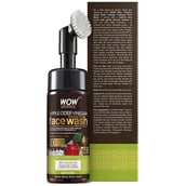 6 - WOW Skin Science Apple Cider Vinegar Foaming Face Wash,  100 ml  Helps Cleanse & Balance Skin (with Built-in Face Brush) 