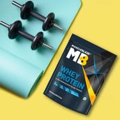 6 - MuscleBlaze Whey Protein,  2.2 lb  Rich Milk Chocolate 