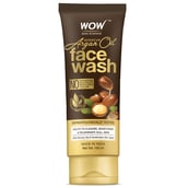 1 - WOW Skin Science Moroccan Argan Oil Face Wash, 100 ml for Normal, Dry & Combination Skin Types