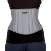 8 - MuscleXP Lumbo Sacral Belt,  Grey  Small 